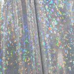 Shattered Glass Silver & White